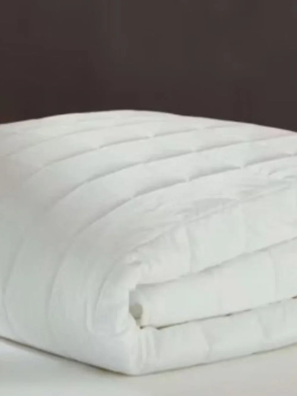 NWOT SAATVA Cotton Mattress Pad/Cover King Size
